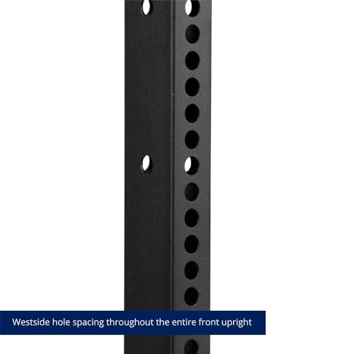 Titan Fitness T-3 Series Space Saving Rack 91 in. Tall 12 in. Deep Wall Mount