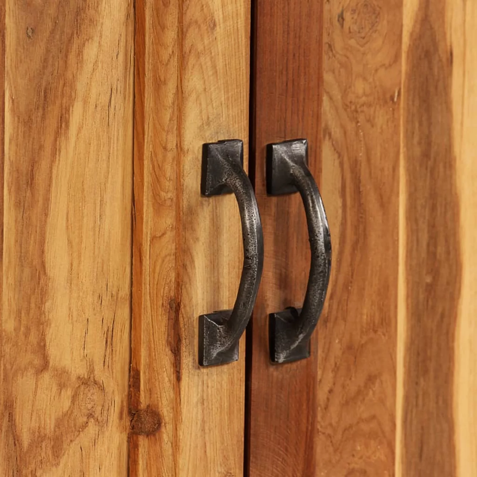 Sideboard Recycled Teak and Steel 25.6