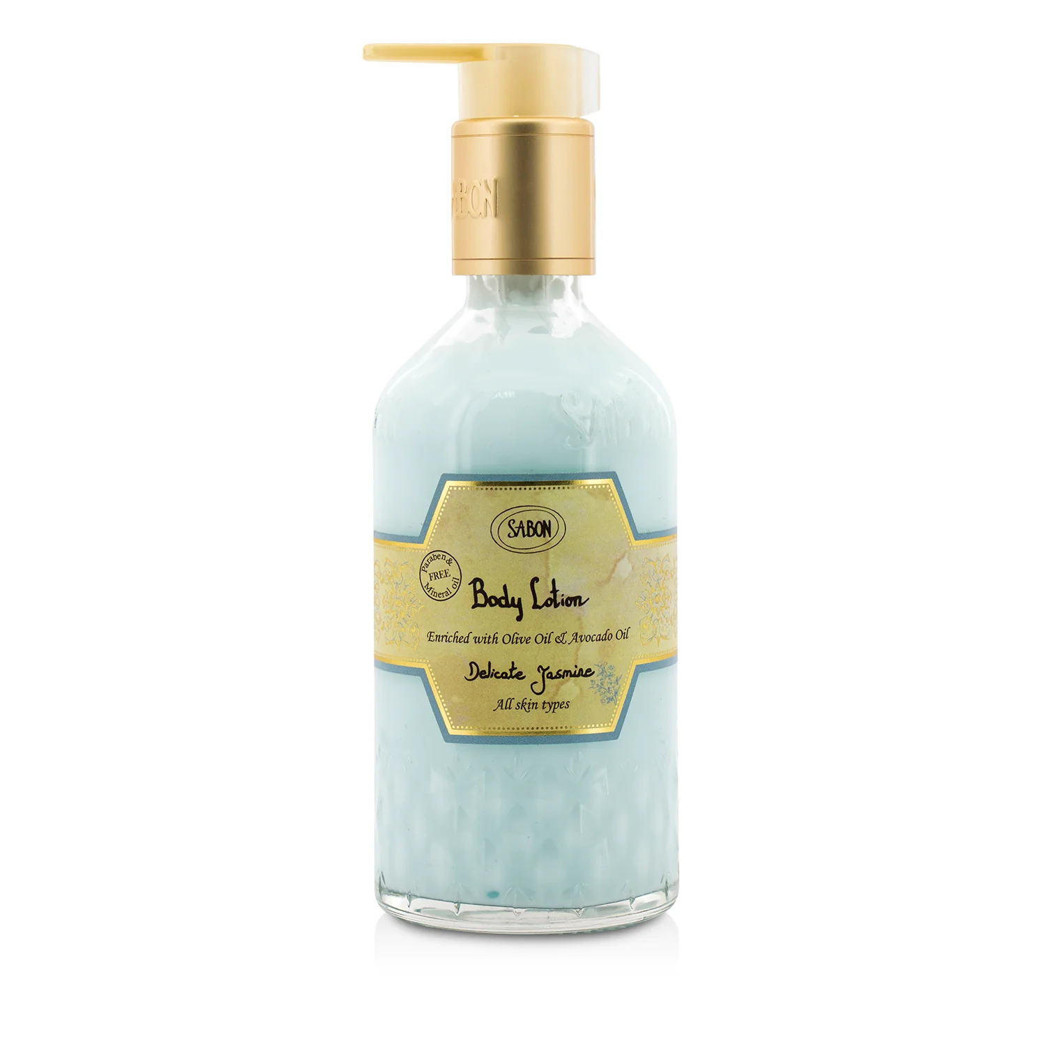 Sabon Body Lotion - Delicate Jasmine (With Pump)  200ml/7oz