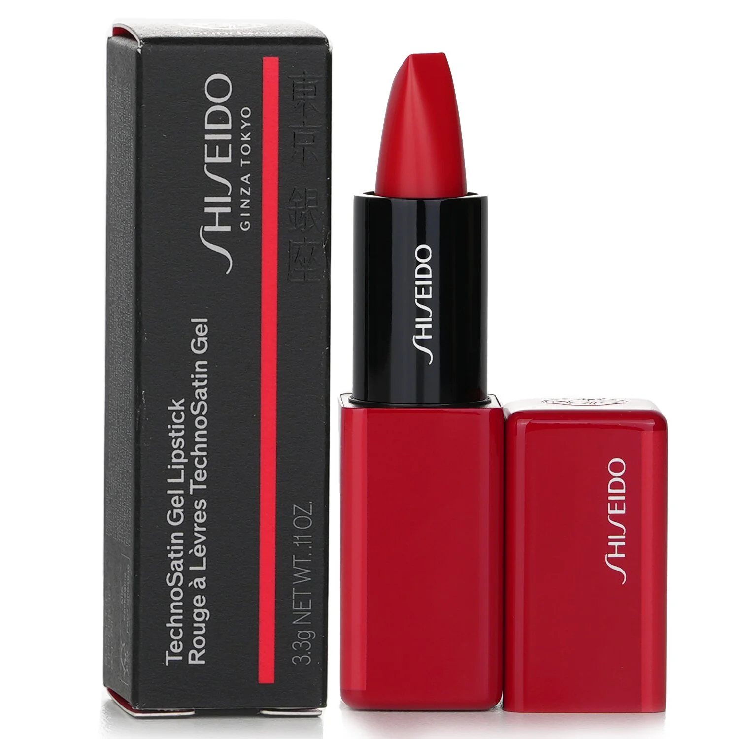 Shiseido Technosatin Gel Lipstick - # 410 Lilac Echo  3.3g/0.11oz