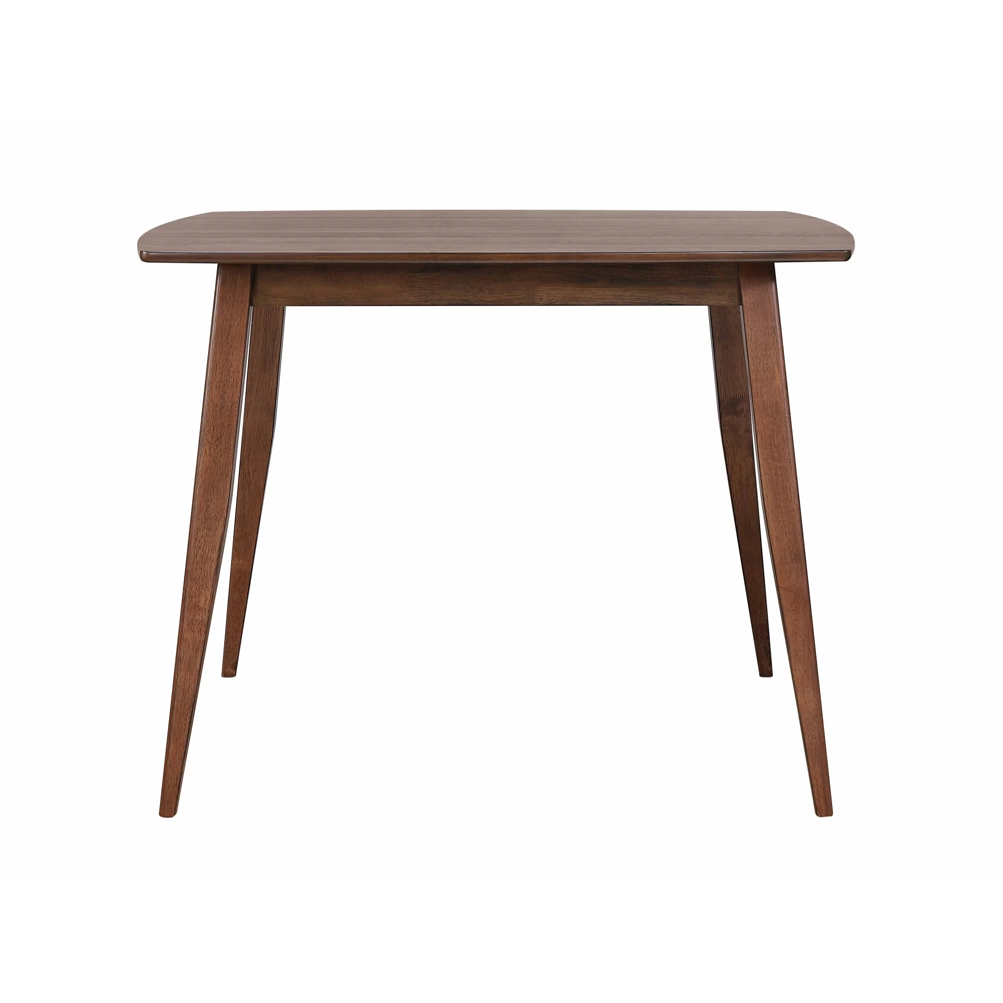 Mid Century 48 in. Square Danish Walnut Wood Dining Table (Seats 6)