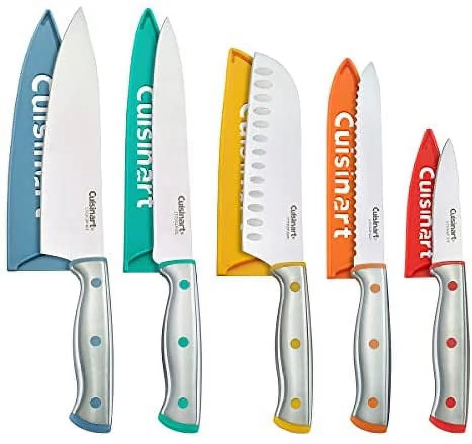Cuisinart - Color Core 10 Piece Cutlery Set - Multicolor
