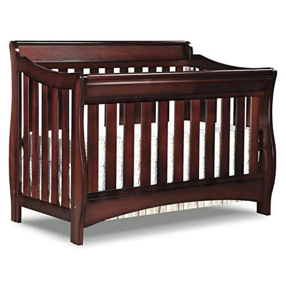 Delta Bentley S Series 4-in-1 Convertible Crib in Black Cherry Espresso