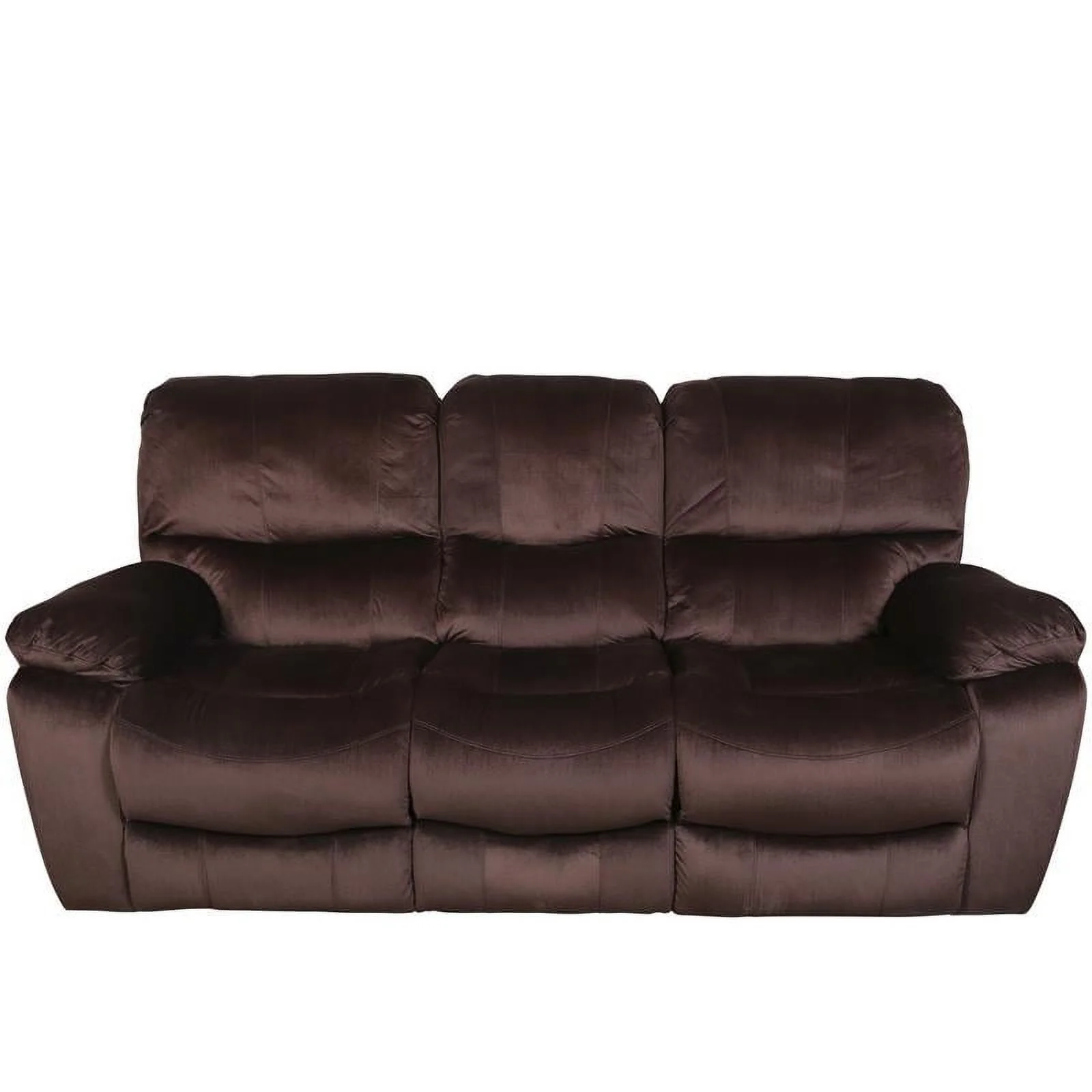 Corvallis Transitional Reclining Sofa - Chocolate