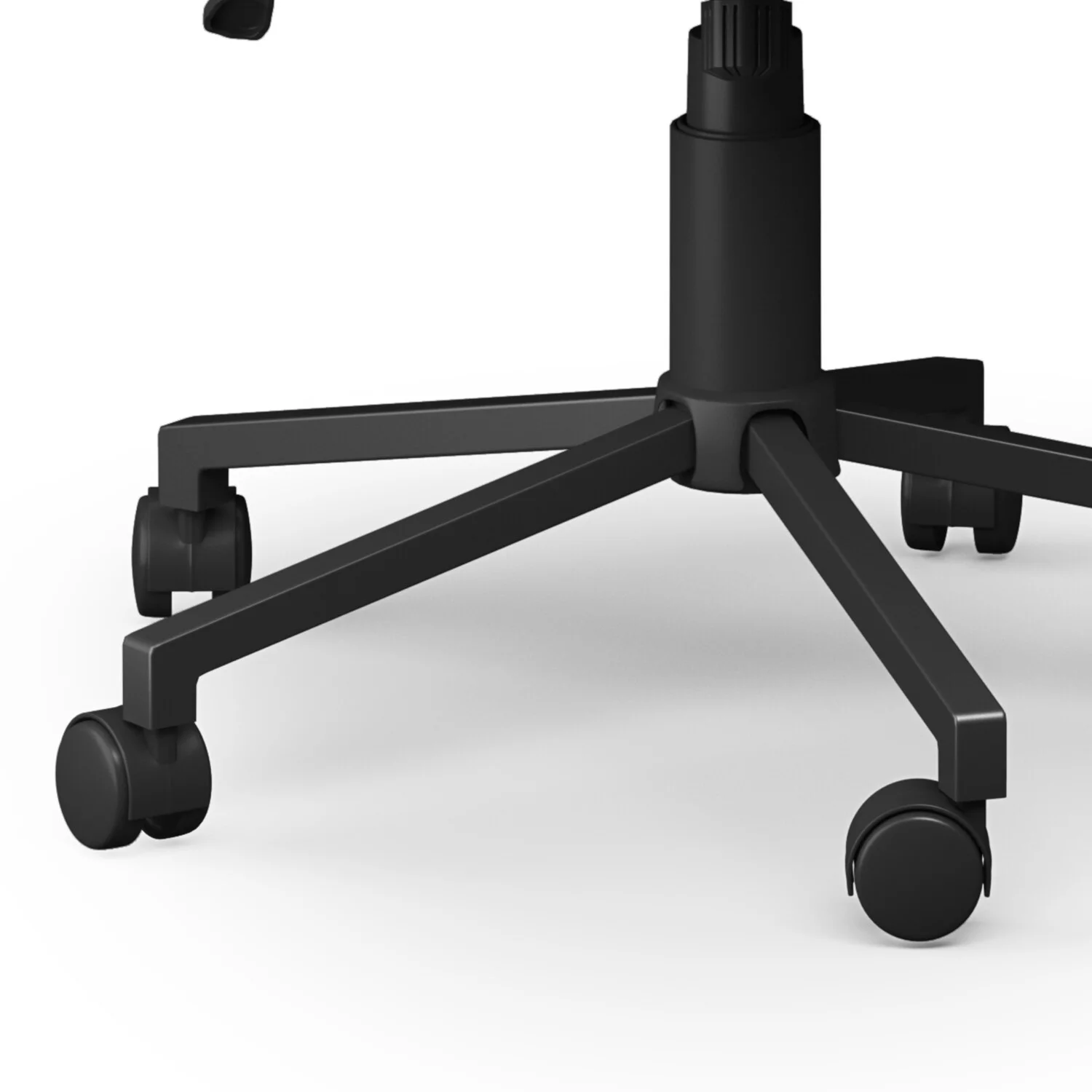 Simpli Home Foley Adjustable Office Chair in Distressed Blue Faux Leather