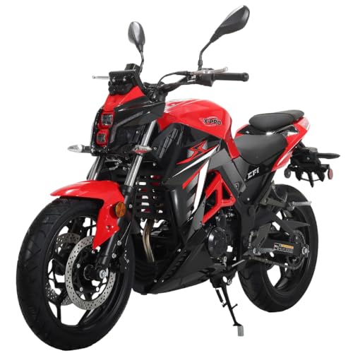 X-PRO Python 250 Electronic Fuel Injection Street Motorcycle with Manual Transmission, Electric Start! 17