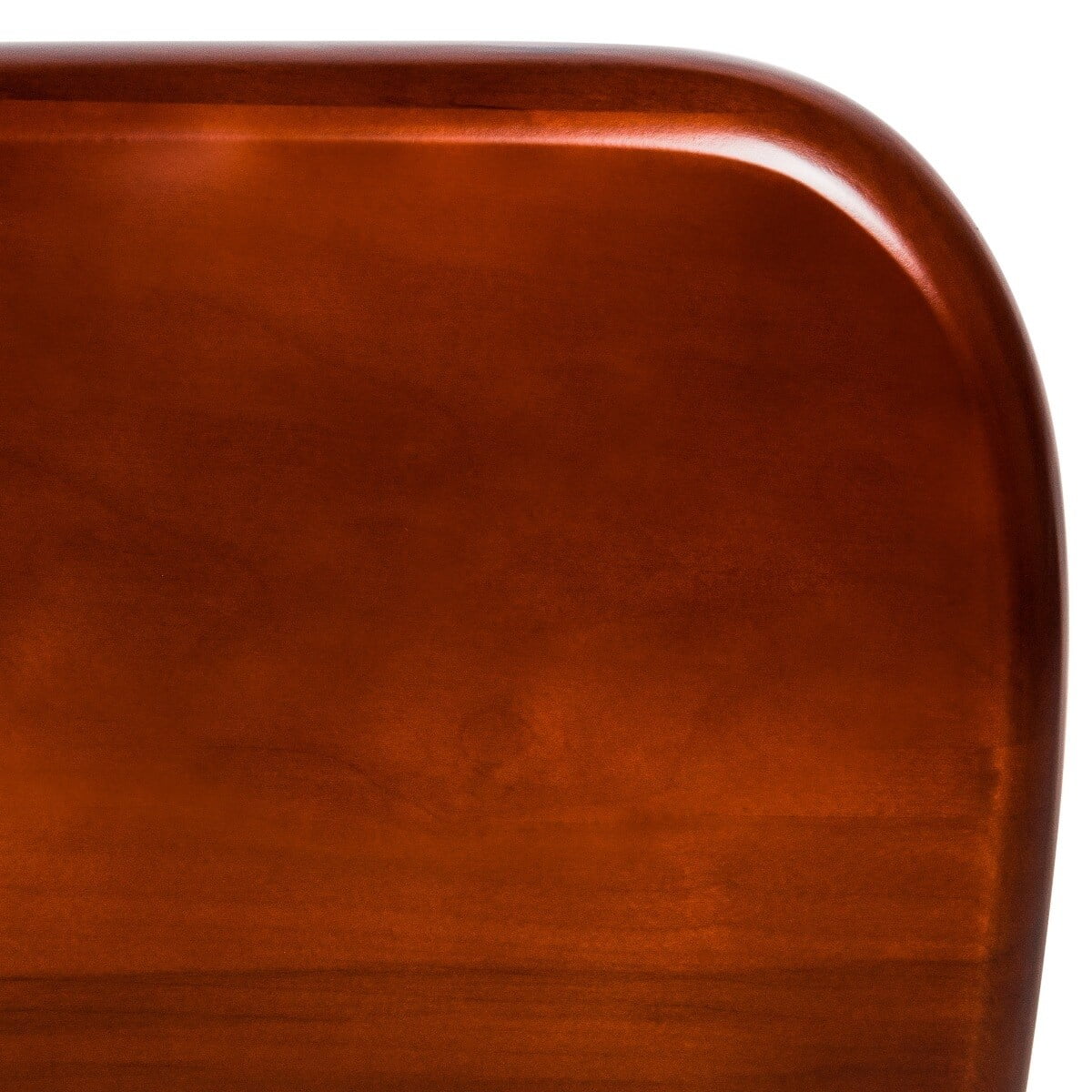 LeisureMod  Imperial Triangle Coffee Table- Base Only Cherry