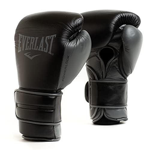 Everlast Powerlock 2 Boxing Gloves | Pro Flight Gloves | Secure Fit Hook and Loop with Triple-Layer Foam & Wrist Support for Injury Prevention | Heavy Bag & Speedbag Training