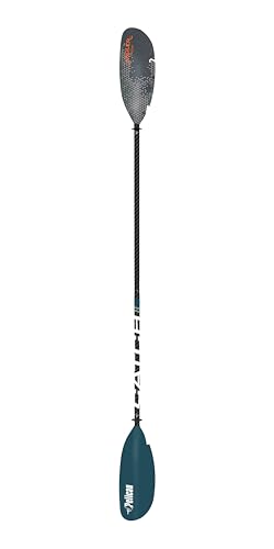 The Catch Kayak Paddle|Adjustable Fiberglass Shaft with Nylon Blades|Lightweight, Adjustable| Perfect for Kayak Fishing, 98.5 inch (250cm) - Arctic Blue - PS1973-00