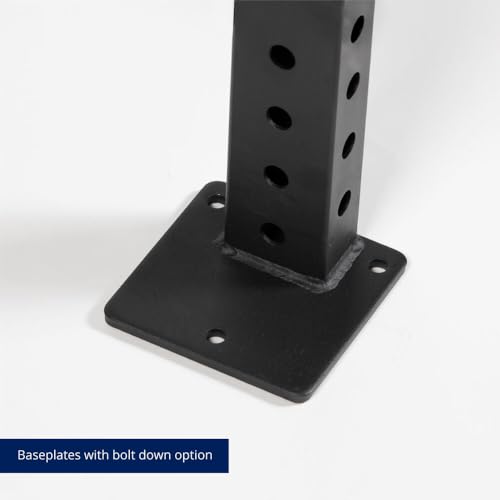 Titan Fitness T-3 Series Space Saving Rack 91 in. Tall 12 in. Deep Wall Mount