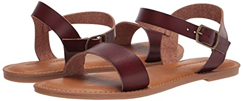 Amazon Essentials Women's Two Strap Buckle Sandal