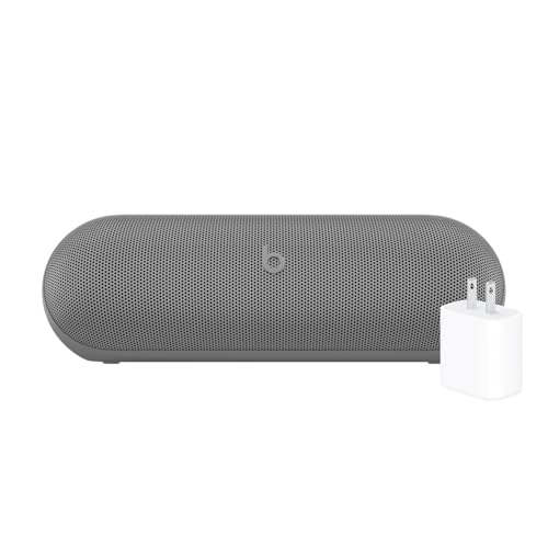 Beats Pill - Portable Bluetooth Speaker- Up to 24H Battery Life, Water Resistant, Bluetooth, Apple & Android Compatible, Seriously Loud Sound for Home, Outdoor and Travel- Champagne Gold