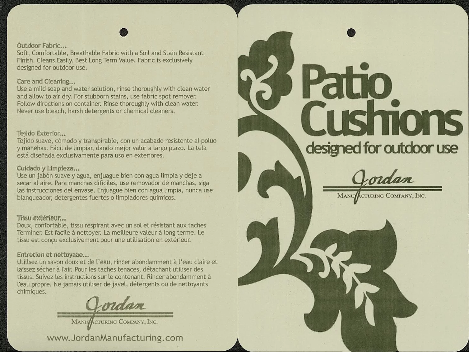 Outdoor Seat Cushions