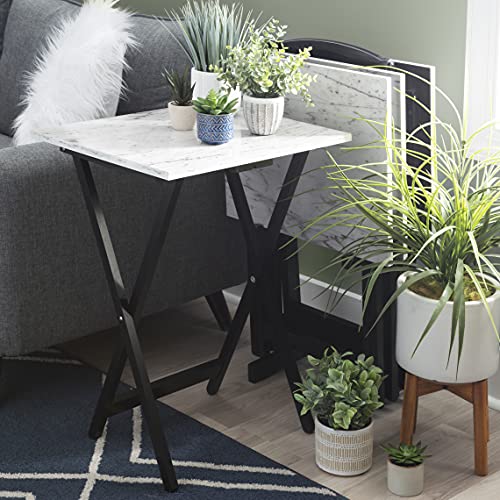 Linon Tray Table Set, 15.75