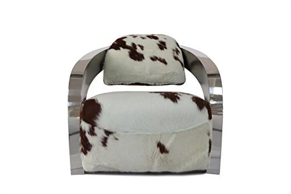 Infinity Outdoor Living CH18-BRCH Cow Hide Outdoor Chair, Brown