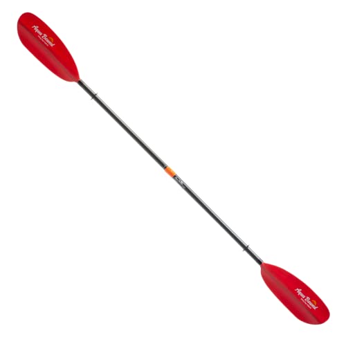 AQUA BOUND Sting Ray Hybrid Kayak Paddle - Carbon Shaft/Composite Blade
