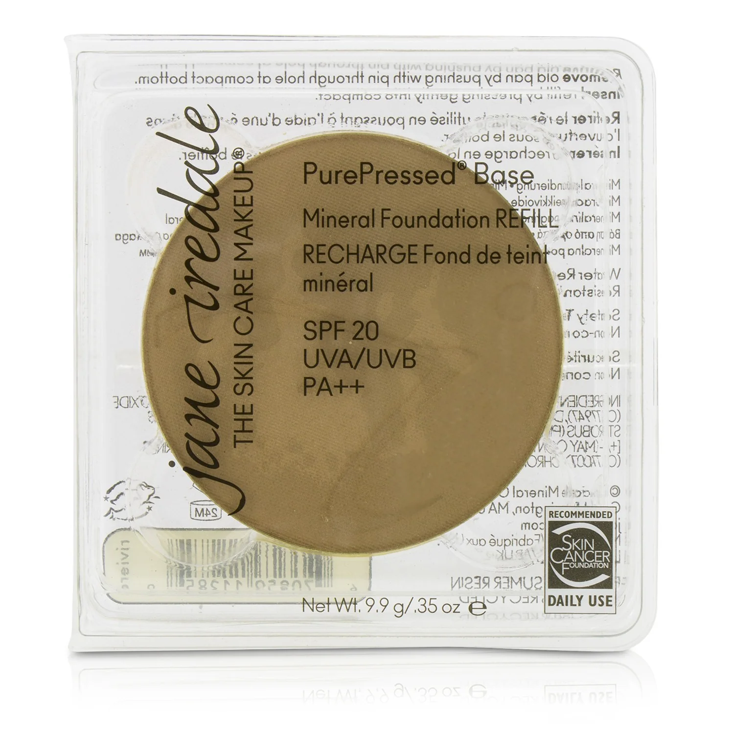 Jane Iredale PurePressed Base Mineral Foundation Refill SPF 20 - Bisque  9.9g/0.35oz