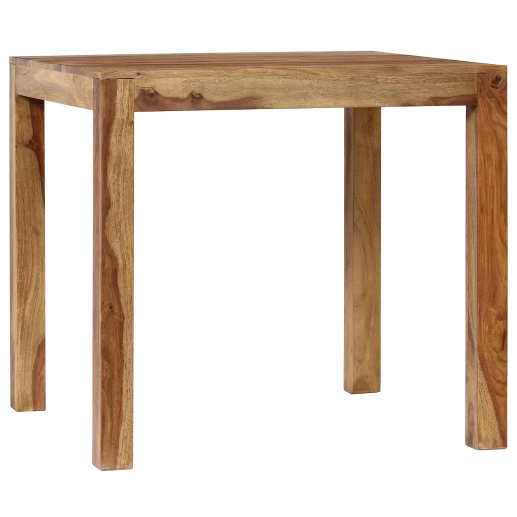 Tomshoo Dining Table Solid Sheesham Wood 32.3