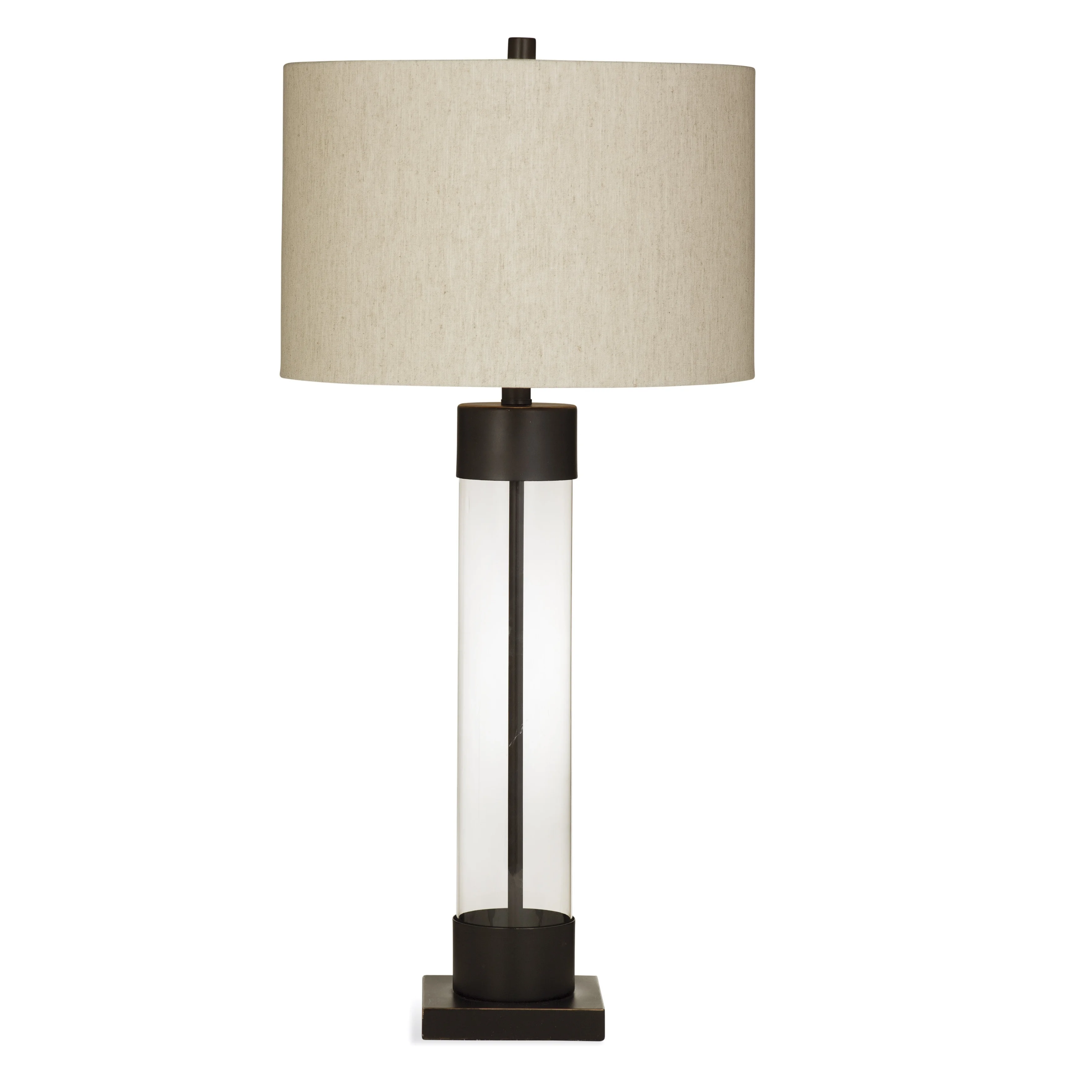 Bassett Mirror Brannan Metal Table Lamp in Bronze
