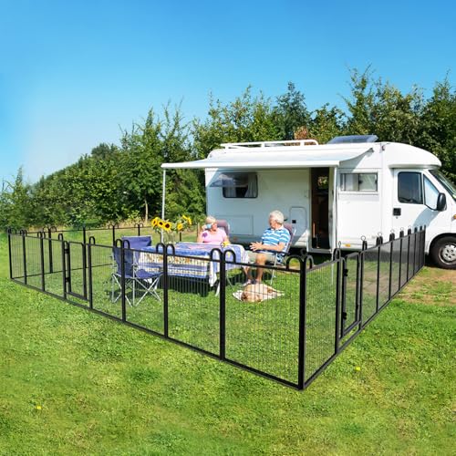 Dog Playpen Outdoor 16 Panels Heavy Duty Dog Fence 40