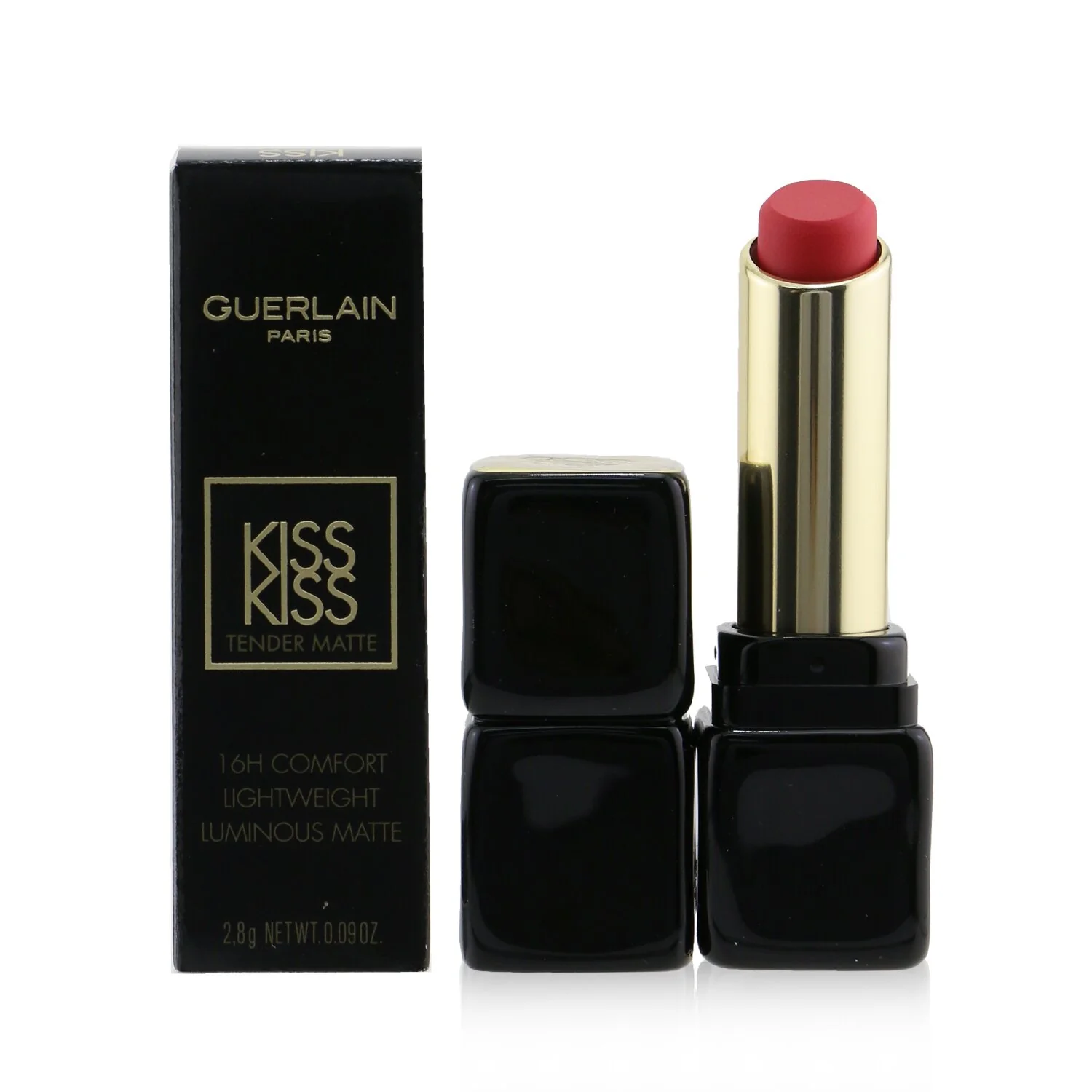 Guerlain Kisskiss Tender Matte Lipstick - # 940 My Rouge  2.8g/0.09oz