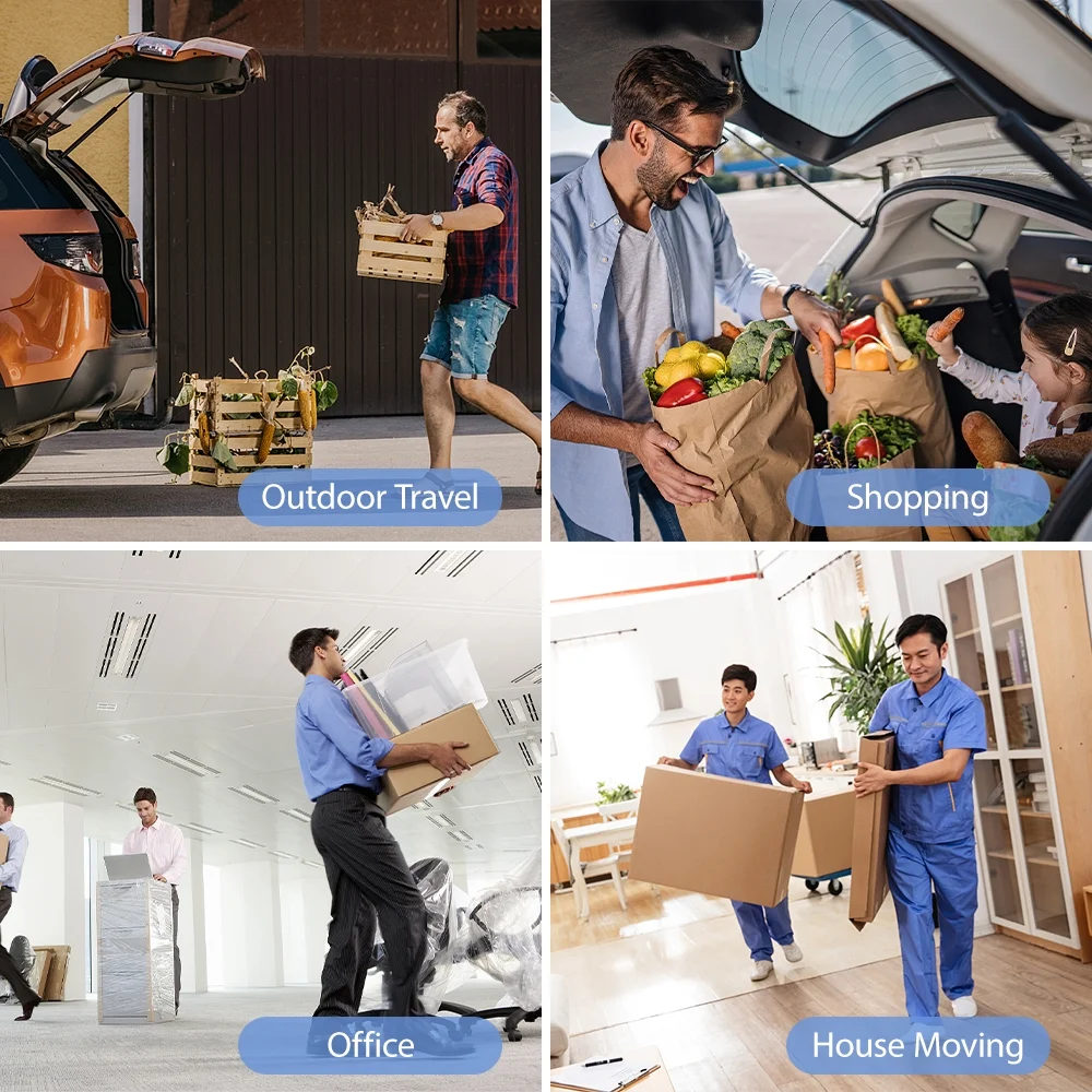 Andoer Trolley,Collapsible Dolly Cart Collapsible Hand Dolly Hand Collapsible Dolly Cart Radirus Collapsible Cart 2 Wheels Cart Hand Wheels Hand Cart Easy 2-wheel Easy 2-wheel Cart Dazzduo Pristin