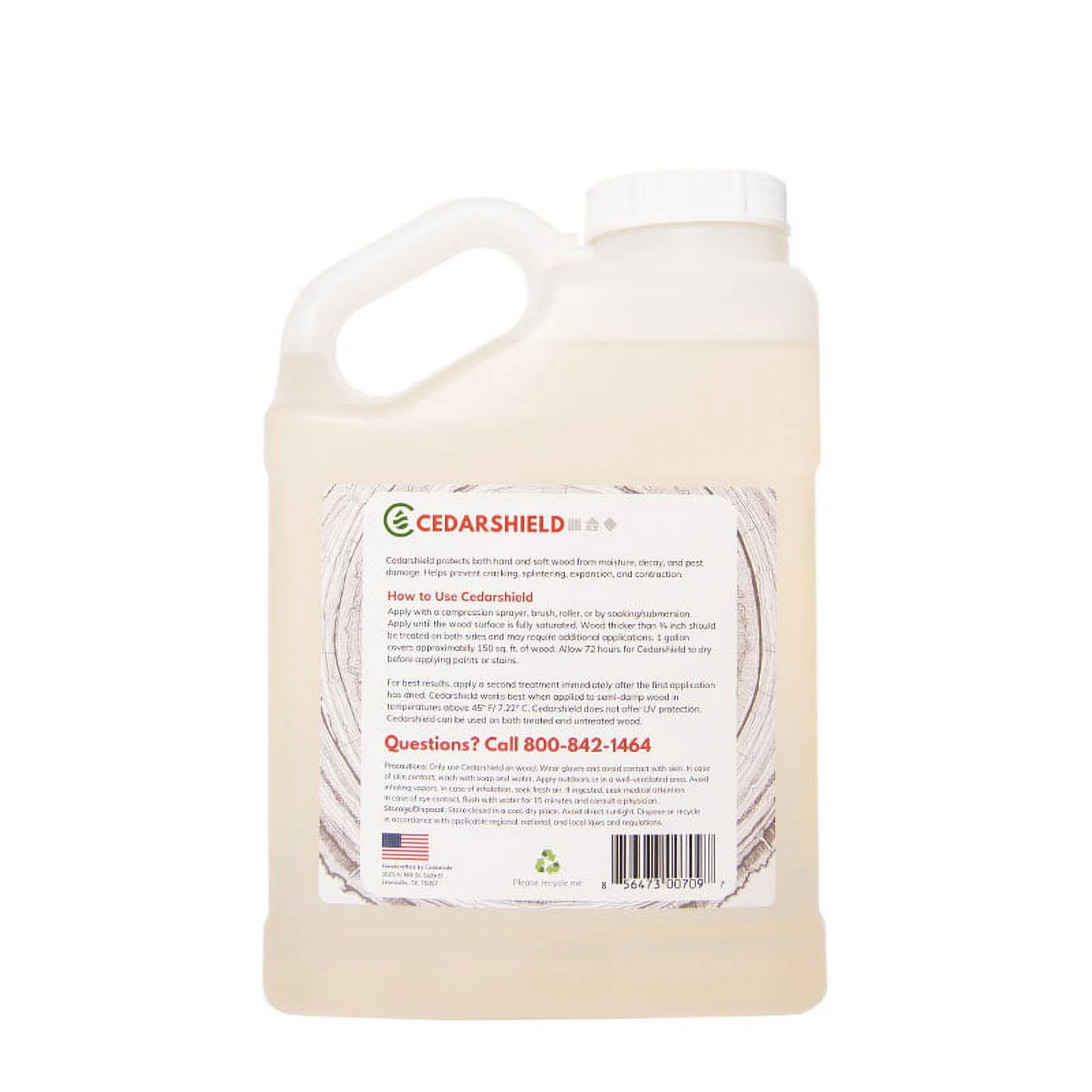 Cedarcide Cedarshield (5 Gallon Pail) | Non-Toxic Wood Treatment and Stabilizer |&nbsp; Protects Wood from Moisture and Decay