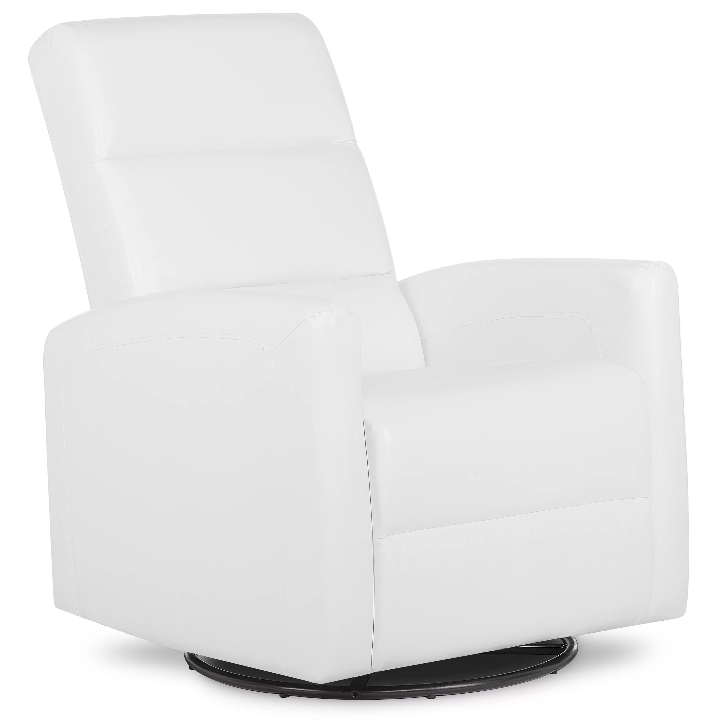 Evolur Reevo Swivel Glider In White