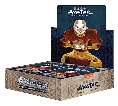 Weiss Schwarz Avatar The Last Airbender Booster Box English [16 Packs] Trading Cards TCG CCG