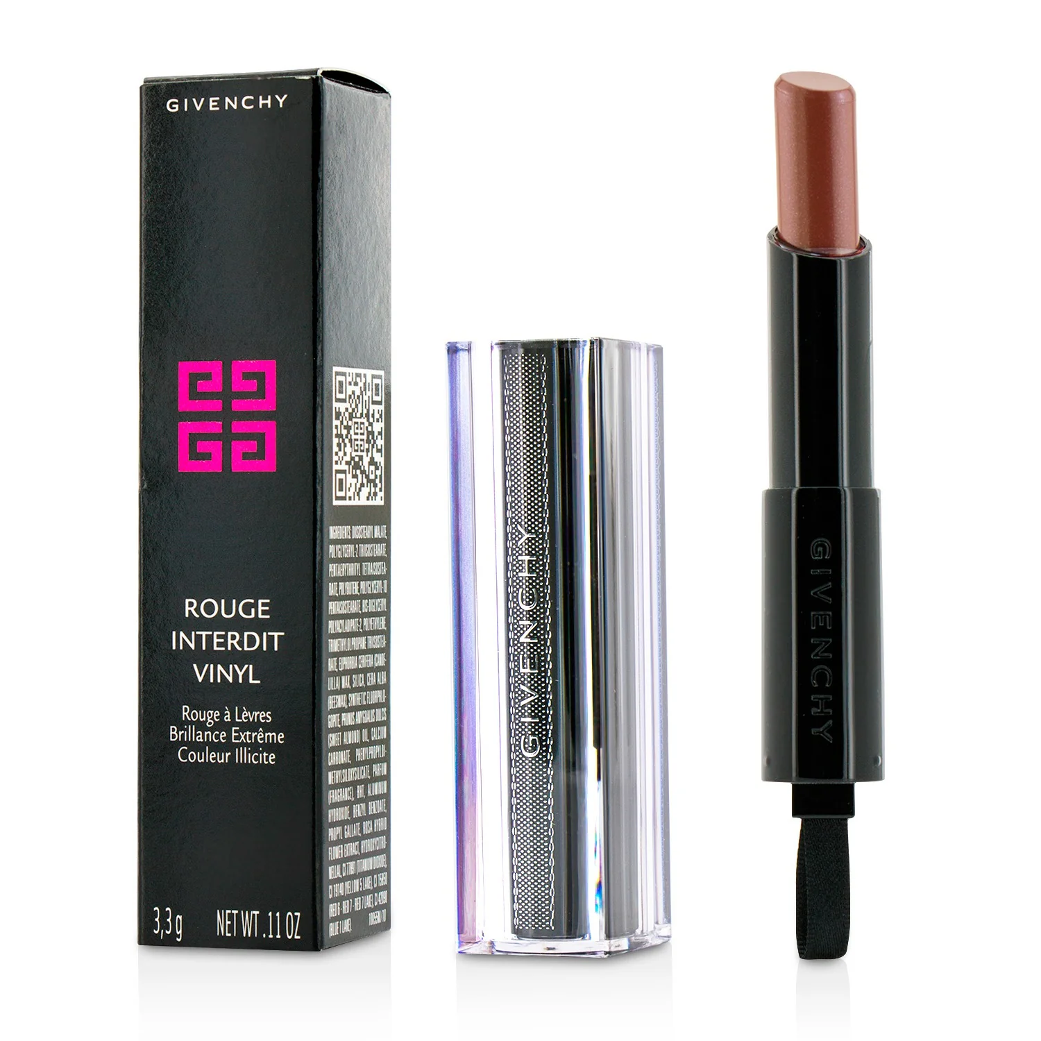 Givenchy Rouge Interdit Vinyl Extreme Shine Lipstick - # 10 Rouge Provocant  3.3g/0.11oz