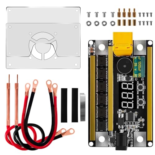 Spot Welder, Spots Welding Welding Machine Jewelry Welder With three working modes for Iron Stainless Steel (with housing)