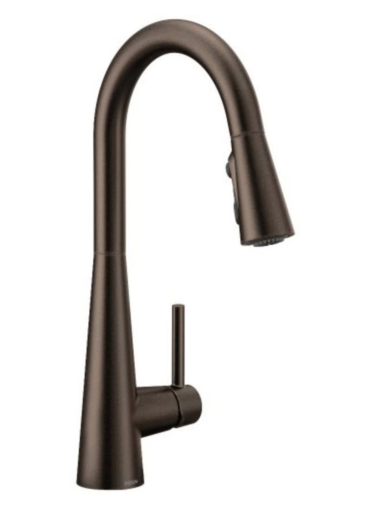 Moen 7864 Sleek 1.5 GPM Single Hole Pull Down Kitchen Faucet - Bronze
