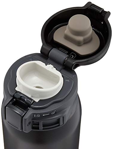 Zojirushi SM-SA60BA Stainless Steel Vacuum Insulated Mug, 1 Count (Pack of 1), Black, 20 oz.