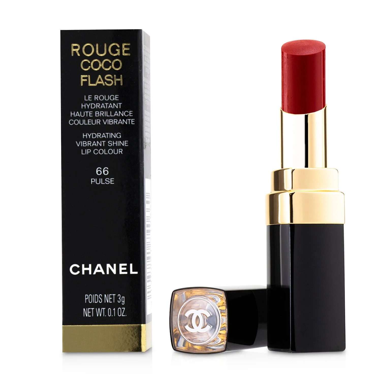 Chanel Rouge Coco Flash Hydrating Vibrant Shine Lip Colour - # 142 Crush  3g/0.1oz