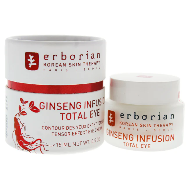 Erborian Ginseng Infusion Total Eye Cream by Erborian for Women - 0.5 oz Cream
