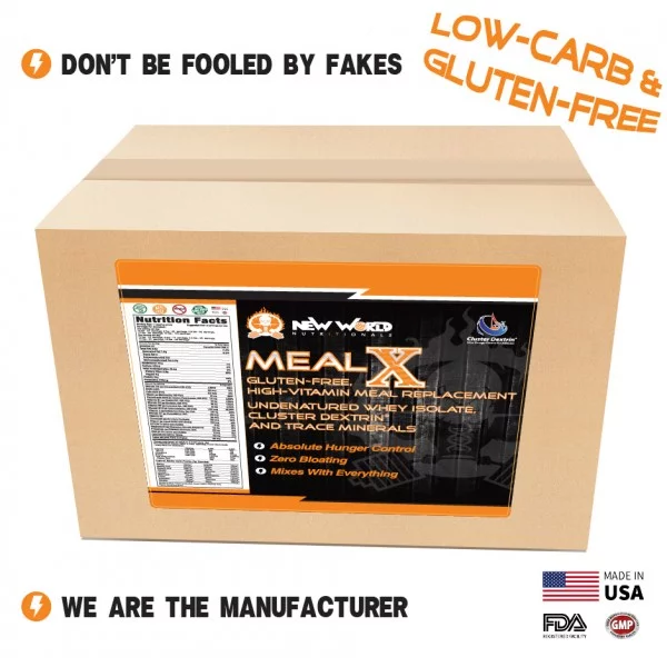 Bulk MealX - 3Ibs - Strawberry - Meal Replacement - Direct From Manufacturer