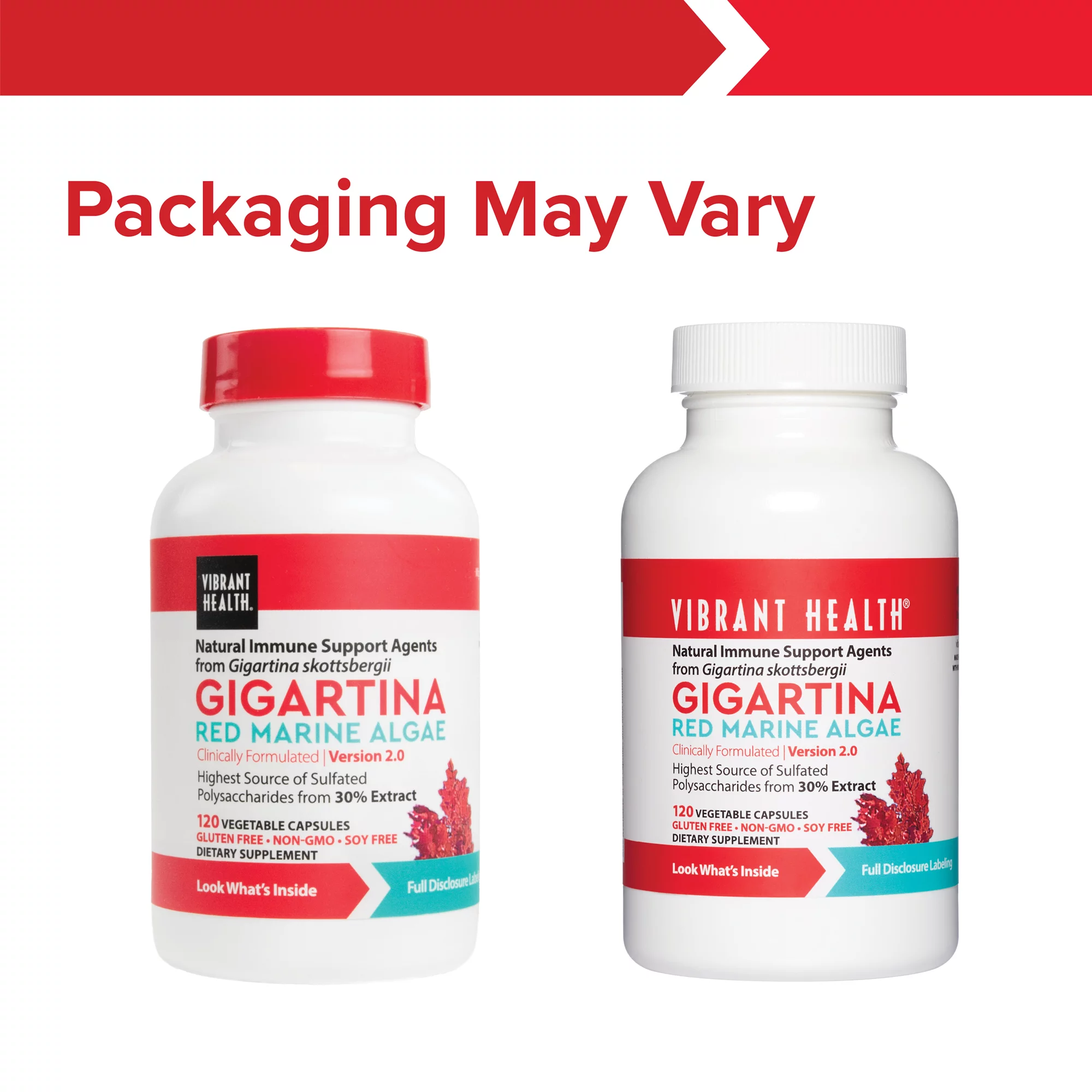 Gigartina RMA 250 mg, 120 count