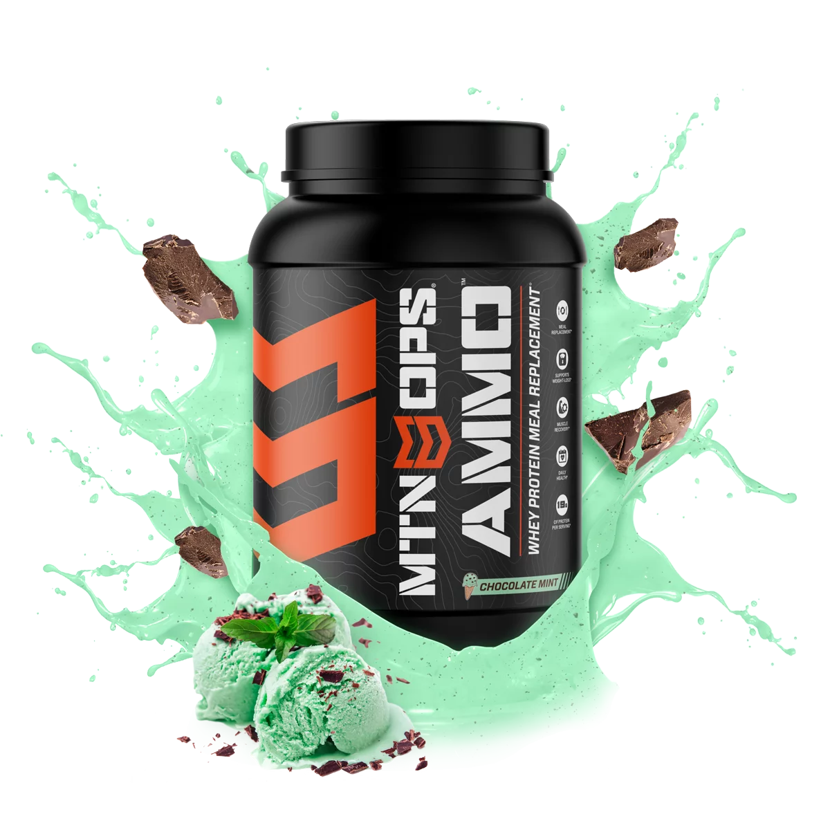 MTN OPS Ammo (Vanilla Shake) Protein Meal Replacement #1013-77449