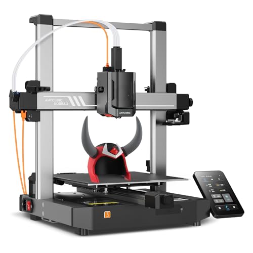 Anycubic Kobra 3 3D Printer Only, Max 600mm/s High Speed, Multicolor Printing Requires Additional Anycubic ACE PRO, Upgraded Details Easy and Smooth, 4.3