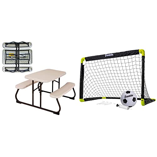 LIFETIME 280094 Kid's Picnic Table, Size 1, Almond