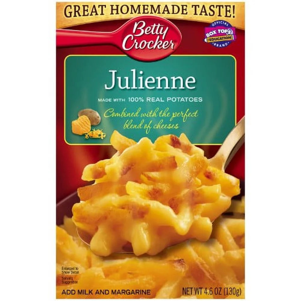 Betty Crocker Julienne Potatoes, 4.6 Oz Box (Pack of 20)