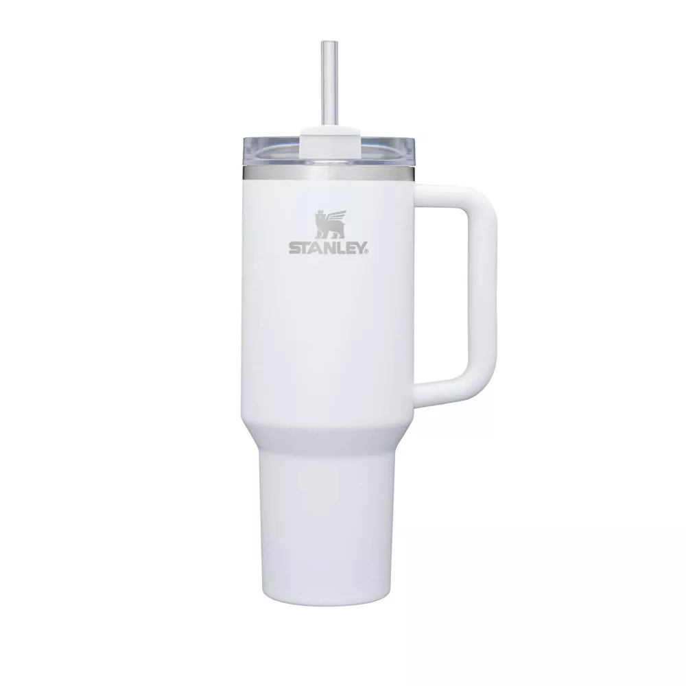 Stanley Adventure Quencher H2.0 Flowstate 40oz Stainless Steel Tumbler-Brilliant White