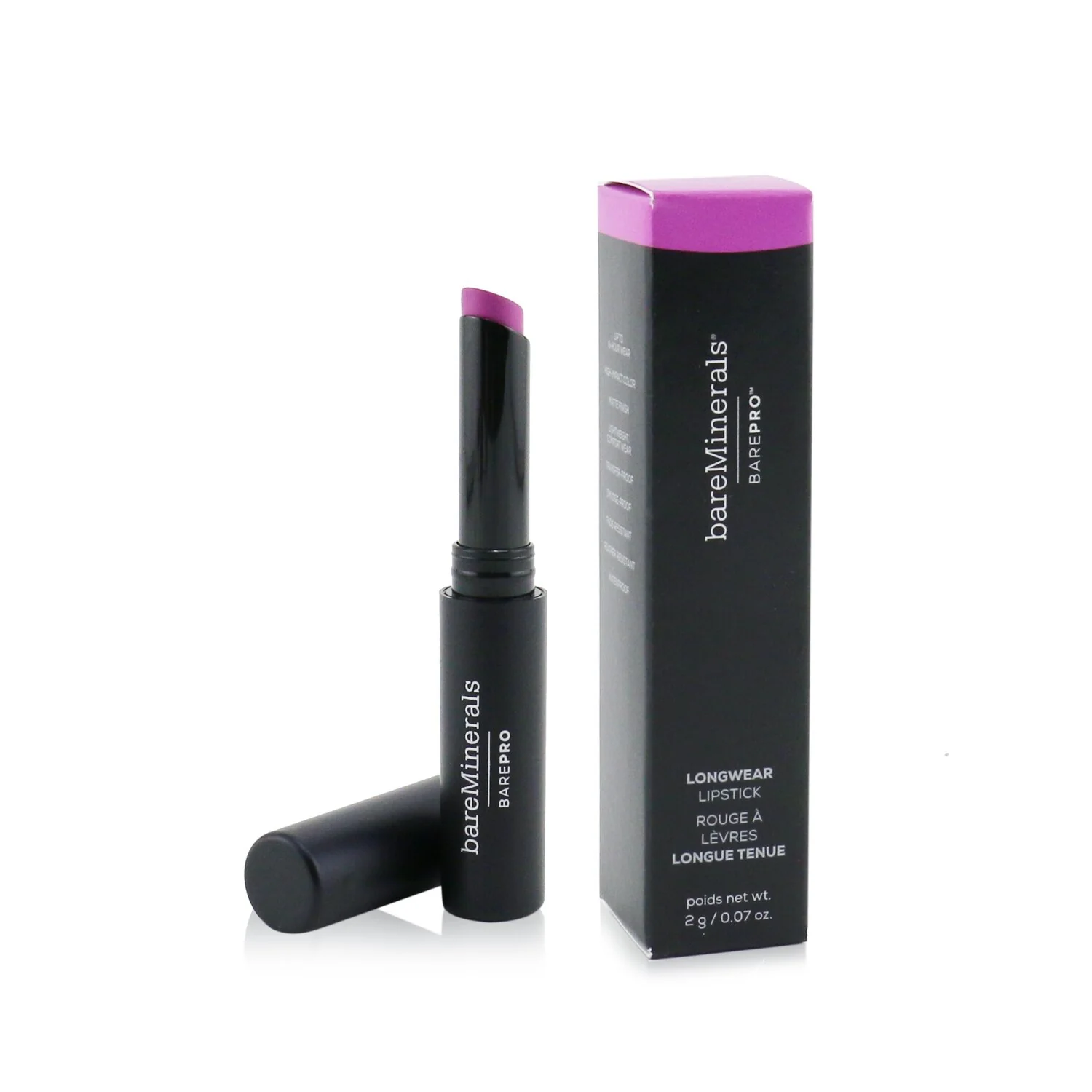 BareMinerals BarePro Longwear Lipstick - # Petal  2g/0.07oz