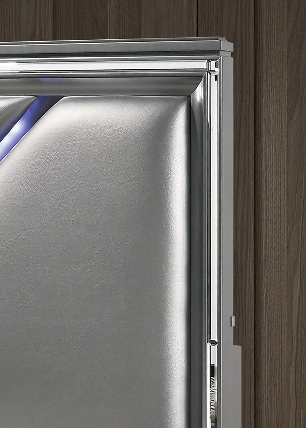 Rustic Natural Tone Wood CAL Bedroom Set 6pcs FOA CM7149 Larissa