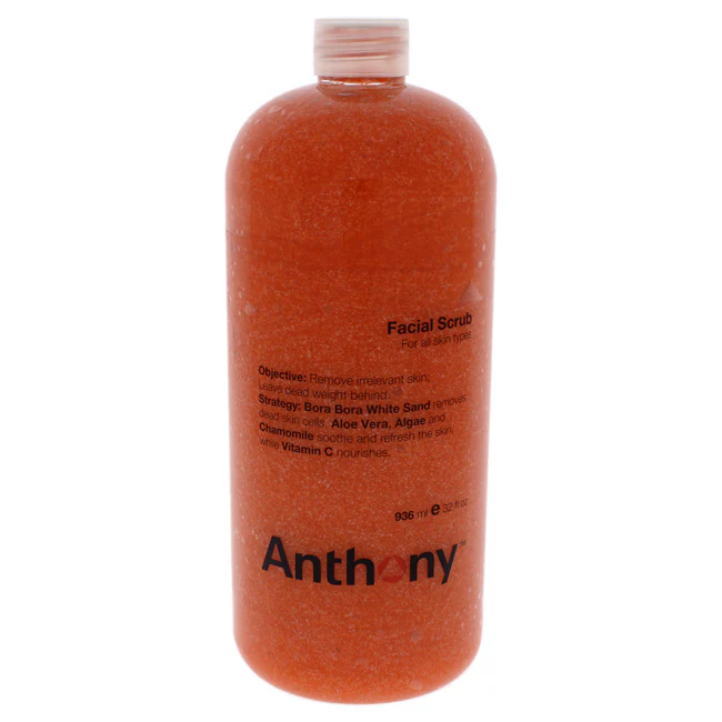 Anthony Facial Scrub by Anthony for Men - 32 oz Scrub
