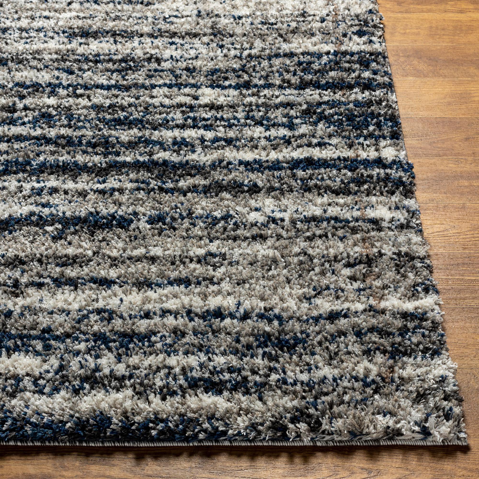 Mark&Day Area Rugs, 6x9 Holstein Modern Dark Blue Area Rug (6'7