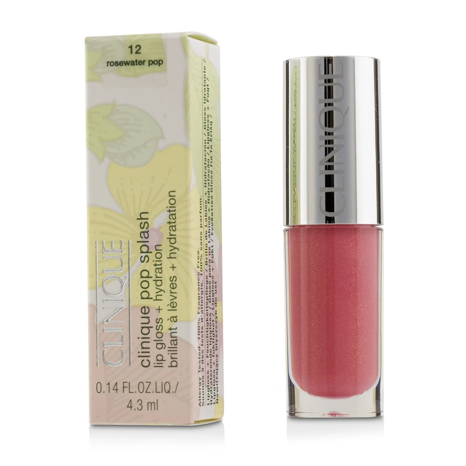 Clinique Pop Splash Lip Gloss + Hydration - # 13 Juicy Apple  4.3ml/0.14oz