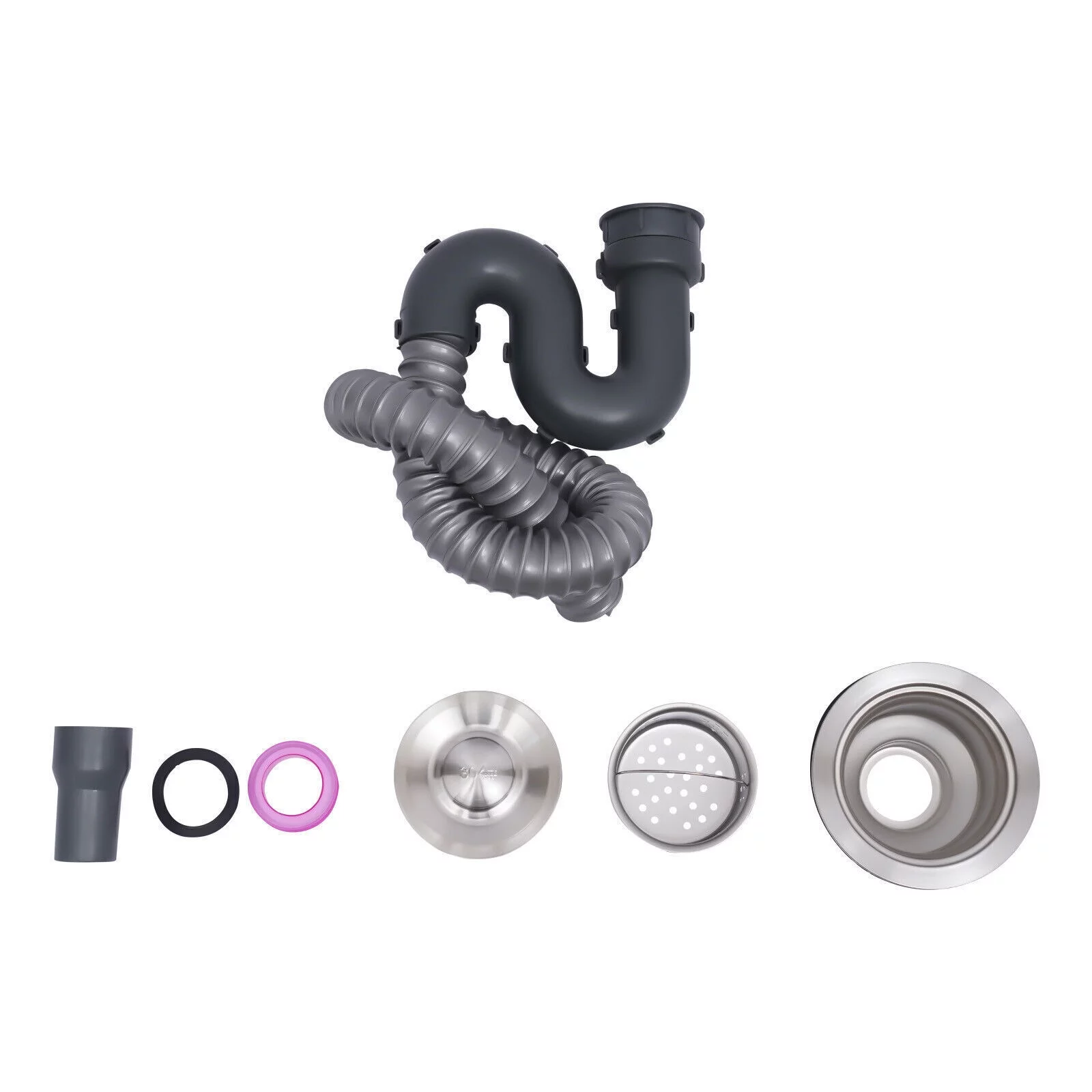 Kitchen Stainless Steel Utility Sink Prep Table 1 Compartment Commercial Sink