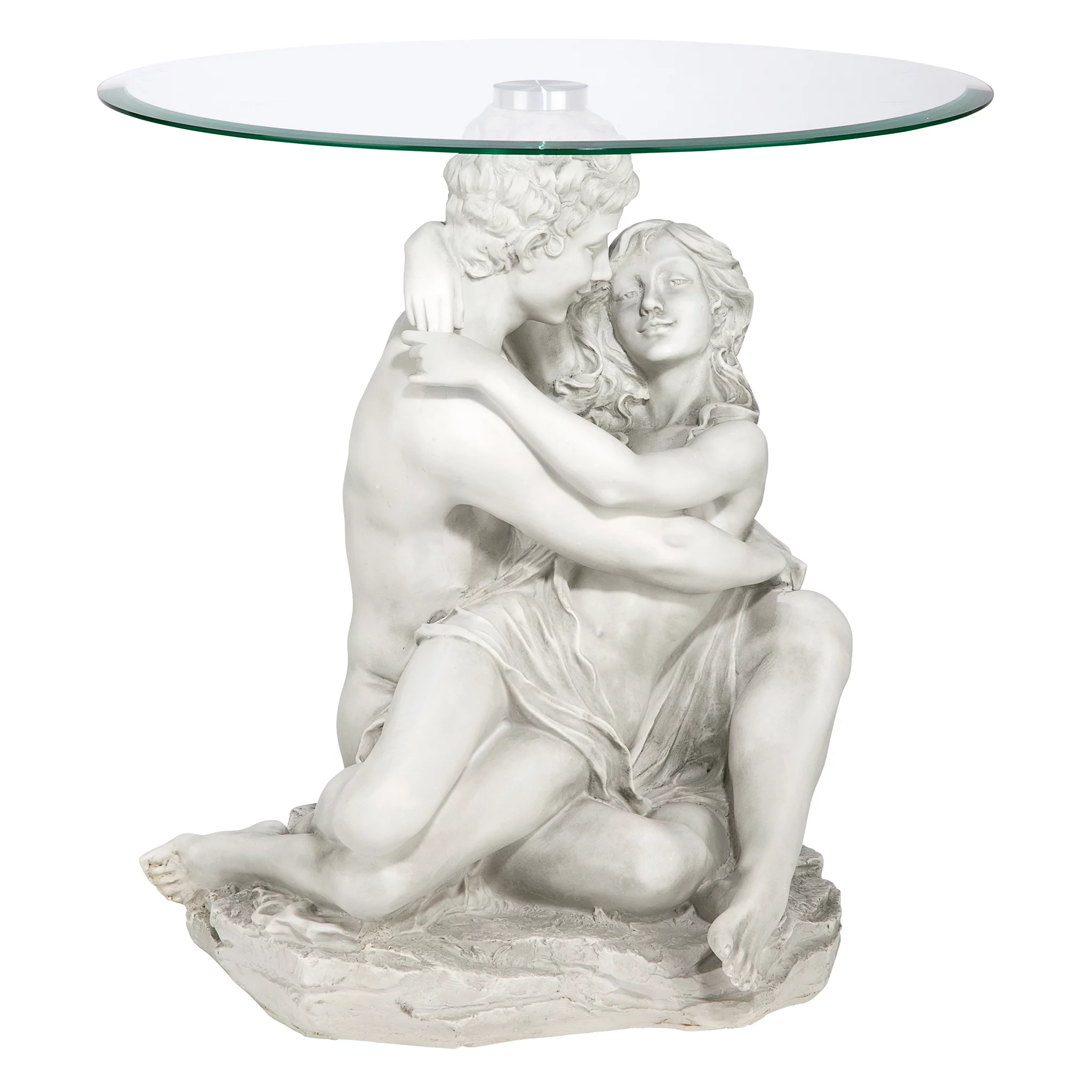 Design Toscano In the Arms of Romance Occasional Table