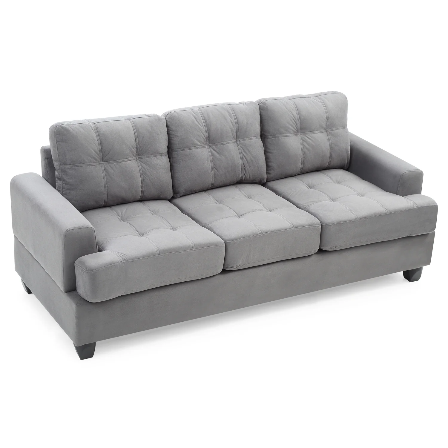 Homestock Antique G513A-S Sofa , Gray